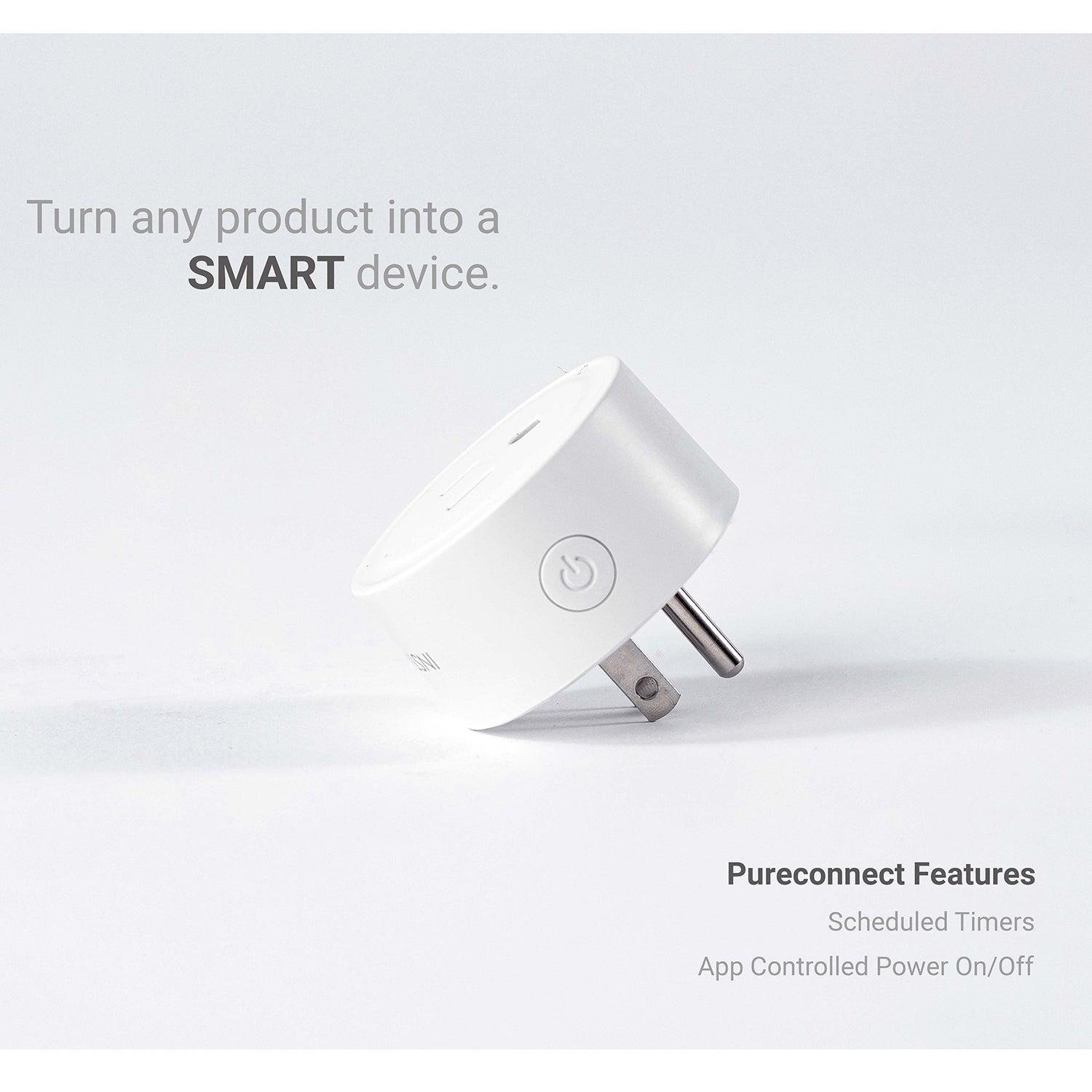 INSTACHEW, Pureconnect Smart Plug, App Enabled, Google Assistant and Alexa Compatible, Smart Converter, Smart Adapter-3