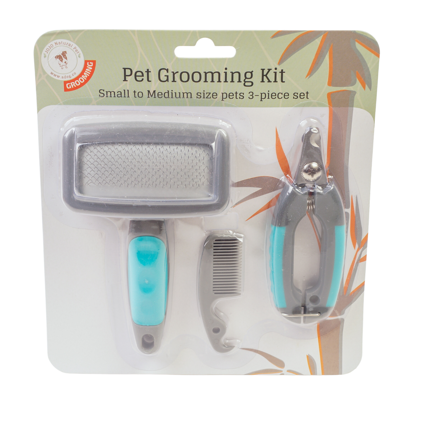 Pet Grooming Kit (3-Piece)