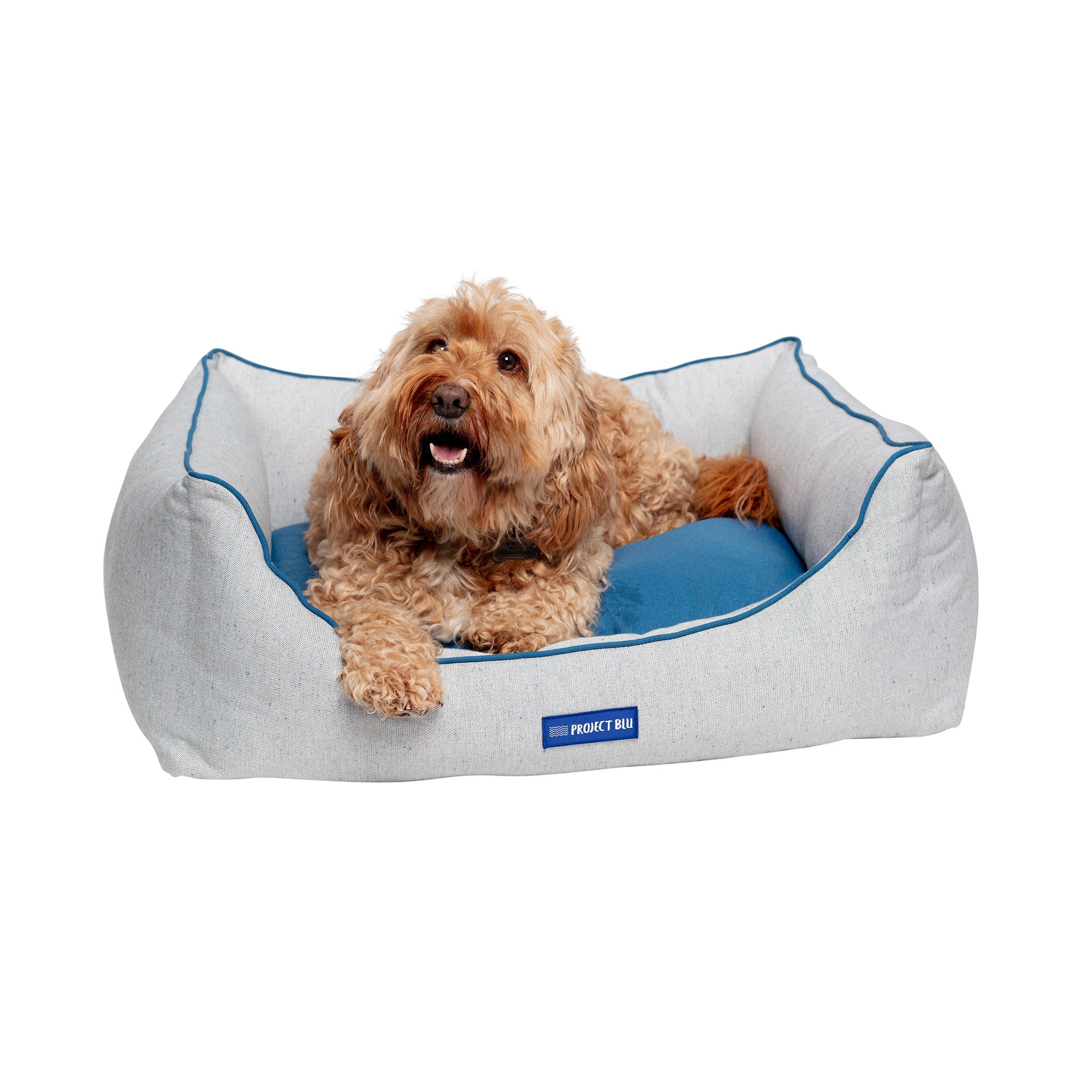 Bondi Eco-Fabric Bolster Dog Bed