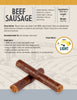 All-Natural Beef Sausage 6 Inch
