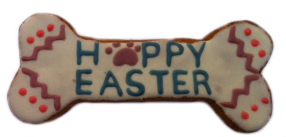 Large 6 Inch Happy Easter Bone (3)