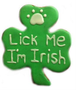 Lick Me Im Irish Shamrock Cookie (Qty 3)
