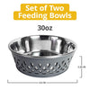 Country Bowl - Stainless Steel - Gray