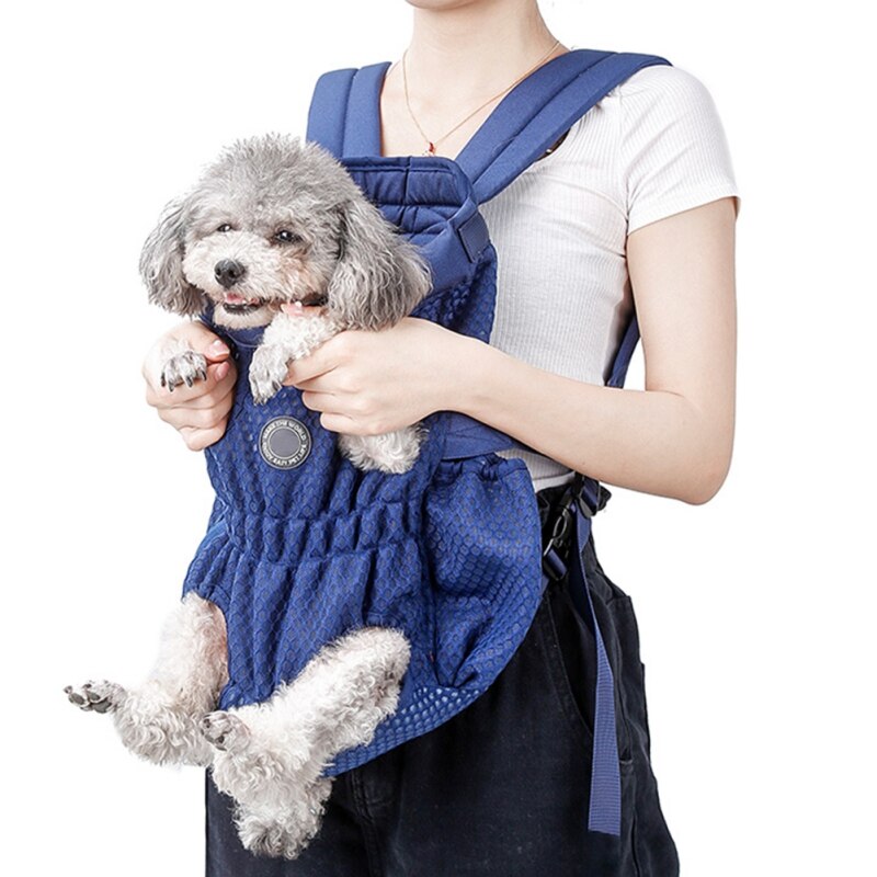 Pet Dog Carrier Backpack Breathable Outdoor Travel Products Bags For Small Medium Dog Cat Chihuahua Pets Mesh Shoulder
