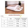 Winter Warm Pet Dog Cave Bed Soft Fleece Washable Removable for Cat Puppy Japanese Style Sleeping Bag Cushion House
